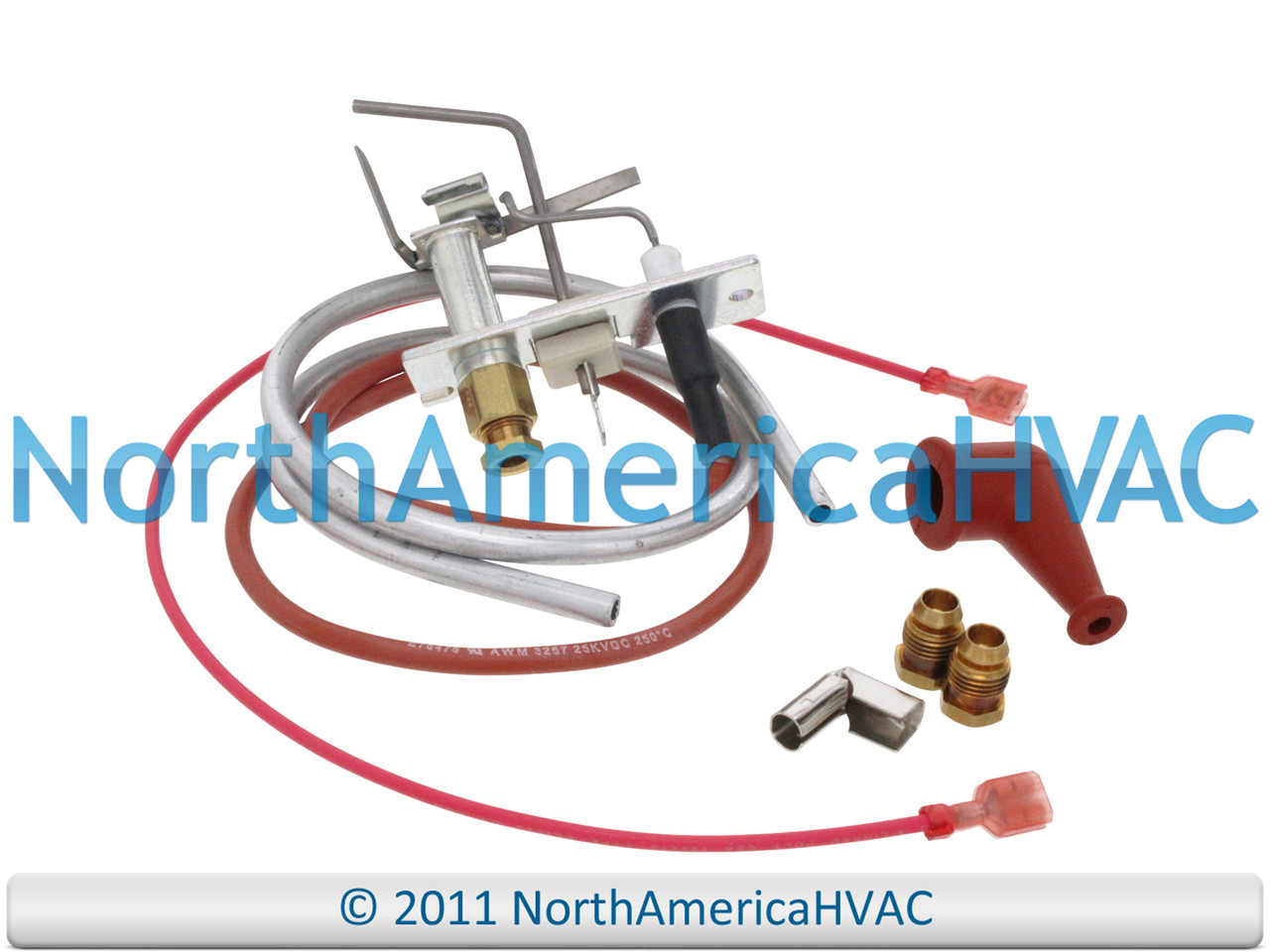風船ページ OEM Reznor Furnace Pilot Burner Assembly Kit NAT Replaces RZ110861